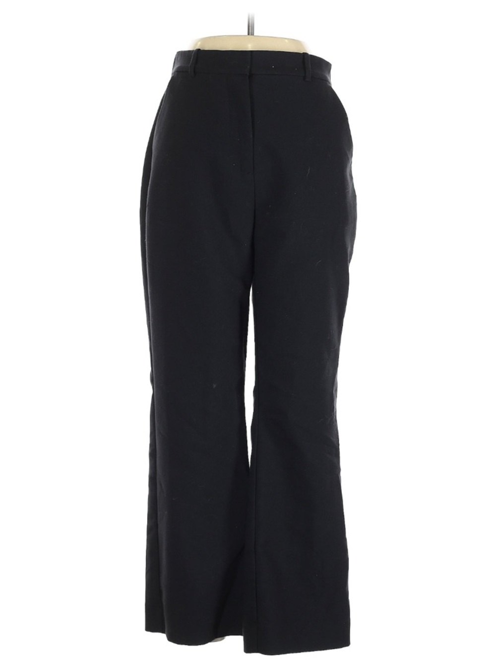 Abercrombie & Fitch Black Boot-Cut Wide-Leg Pants
